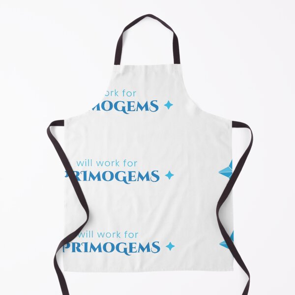 Item preview, Will Work For Primogems Sticker Pack - Genshin Impact Funny Quote designed and sold by Subtlety.