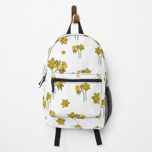 Item preview, Narcissus yellow bouquet bud hand drawn watercolor pattern designed and sold by Yana Mustafina | Boho Soulful Designs.