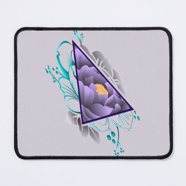 Item preview, Flower Triangle Graphic designed and sold by Paula Helit.