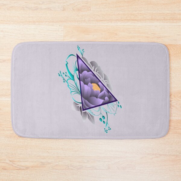 Item preview, Flower Triangle Graphic designed and sold by Paula Helit.