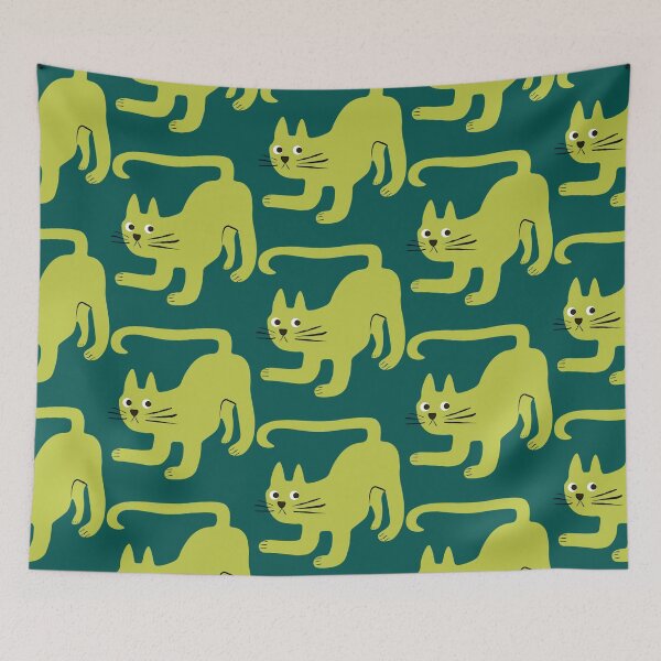 Item preview, Big Yellow Cat  designed and sold by ZolaBancroft.