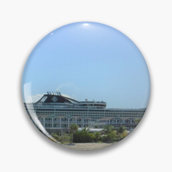 Item preview, Docked Cruise Ship designed and sold by GloriaGranat.