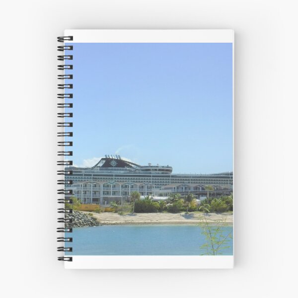 Item preview, Docked Cruise Ship designed and sold by GloriaGranat.