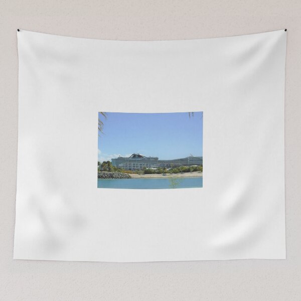 Item preview, Docked Cruise Ship designed and sold by GloriaGranat.