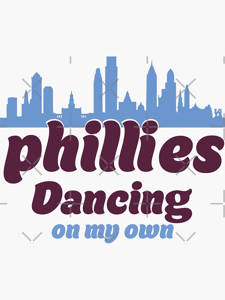 Dancing On My Own Phillies Philadelphia Baseball Lover iPad Case & Skin  for Sale by mei-illustrator