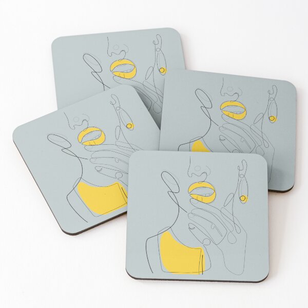 Item preview, Bold Mustard Lip designed and sold by ZolaBancroft.