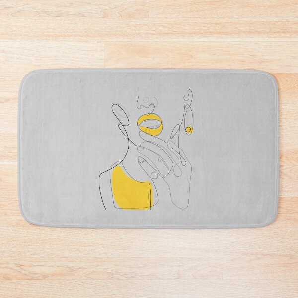 Item preview, Bold Mustard Lip designed and sold by ZolaBancroft.