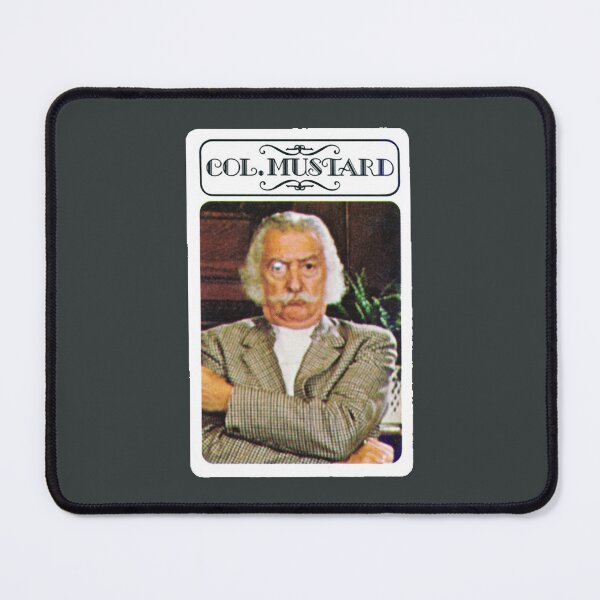 Item preview, Col Mustard - Clue Murder designed and sold by ZolaBancroft.