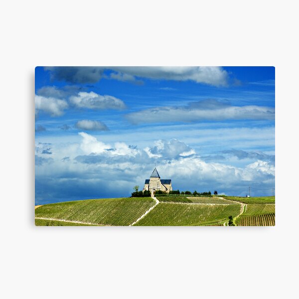 Eglise Chavot Canvas Print