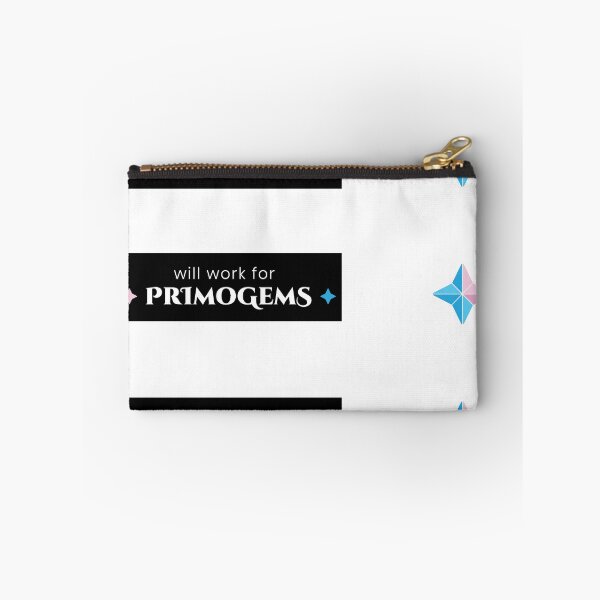 Item preview, Will Work For Primogems Sticker Pack - Genshin Impact Funny Quote designed and sold by Subtlety.