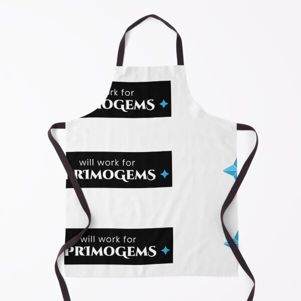 Item preview, Will Work For Primogems Sticker Pack - Genshin Impact Funny Quote designed and sold by Subtlety.