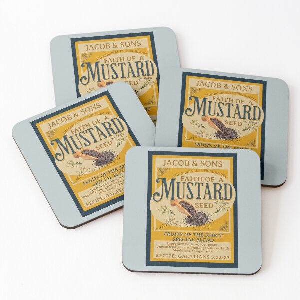 Item preview, Faith as a Mustard designed and sold by ZolaBancroft.