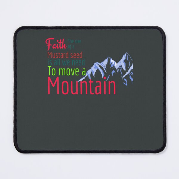 Item preview, Faith like mustard designed and sold by ZolaBancroft.