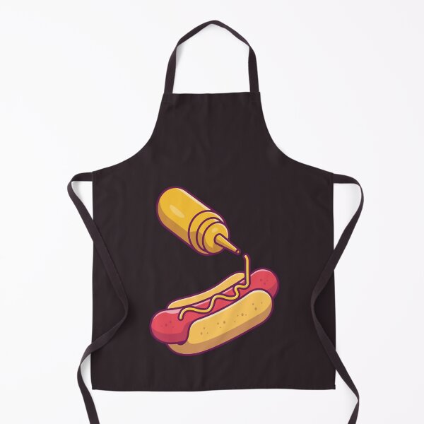 Item preview, Hotdog with mustard designed and sold by ZolaBancroft.