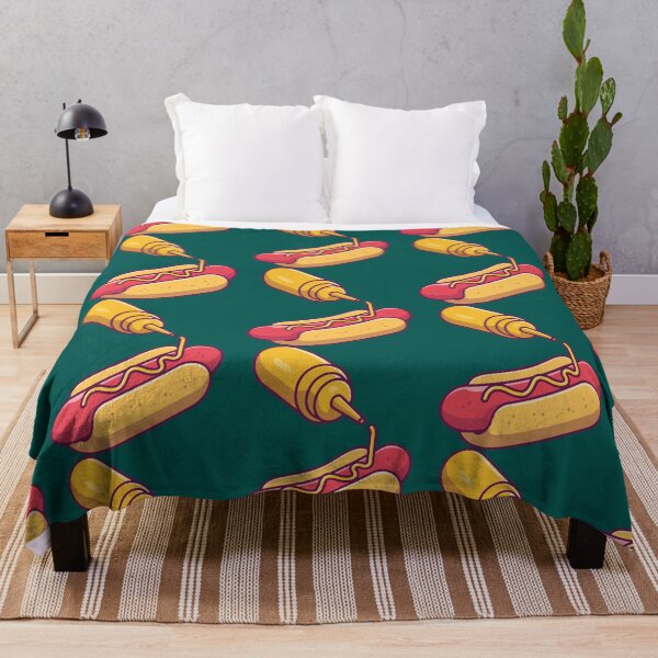 Item preview, Hotdog with mustard designed and sold by ZolaBancroft.