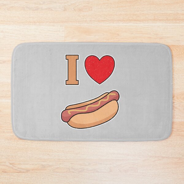 Item preview, I love bockwurst with mustard designed and sold by ZolaBancroft.