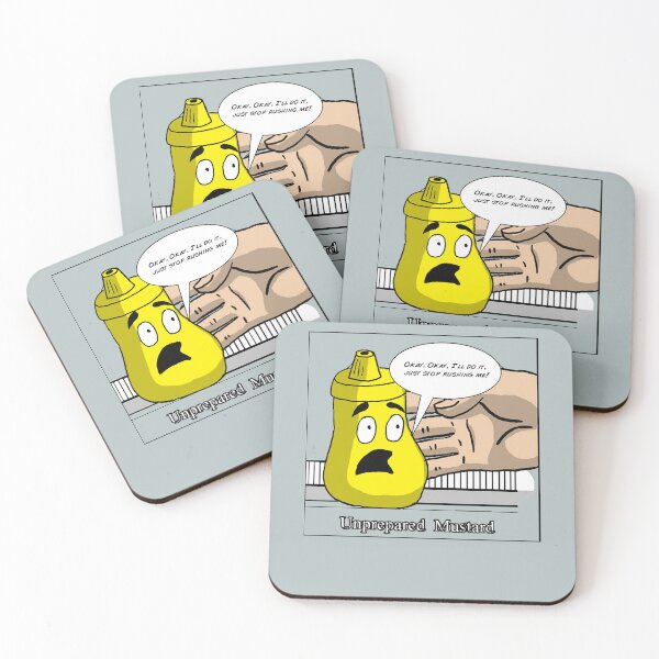 Item preview, Unprepared Mustard designed and sold by ZolaBancroft.