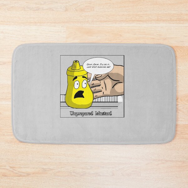 Item preview, Unprepared Mustard designed and sold by ZolaBancroft.