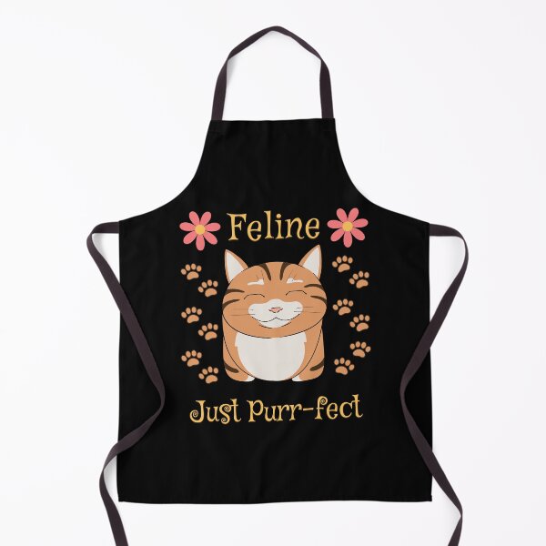 Item preview, Feline Just Purr-fect Funny Cat Pun designed and sold by BluePlanetMerch.