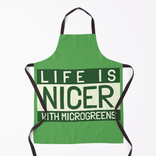 Item preview, LIFE IS NICER WITH MICROGREENS designed and sold by BestCoolStuff.