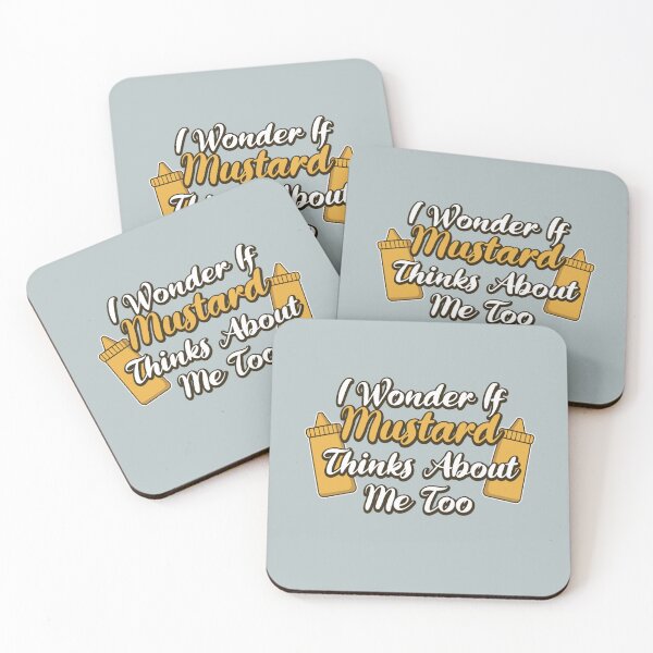 Item preview, I Wonder If Mustard Think designed and sold by ZolaBancroft.