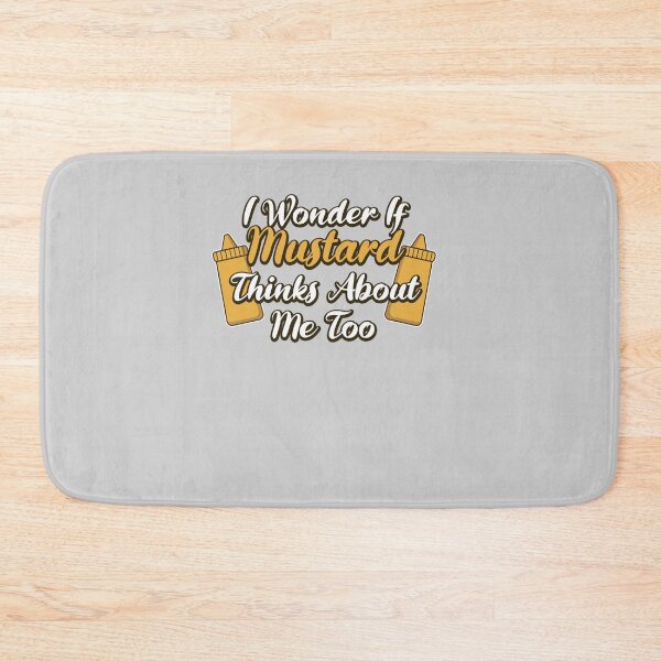 Item preview, I Wonder If Mustard Think designed and sold by ZolaBancroft.