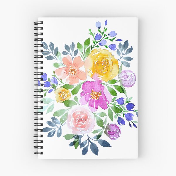 Item preview, Happy Bunch Of Flowers designed and sold by Orly Fuchs Galchen.