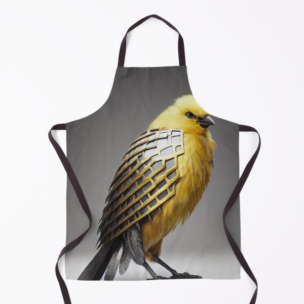 Item preview, Angry canary with stainless steel feathers and iron claws designed and sold by SingularityGeek.