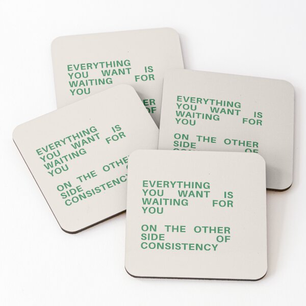 Item preview, "CONSISTENCY QUOTE" designed and sold by Aira Rhys Albano.