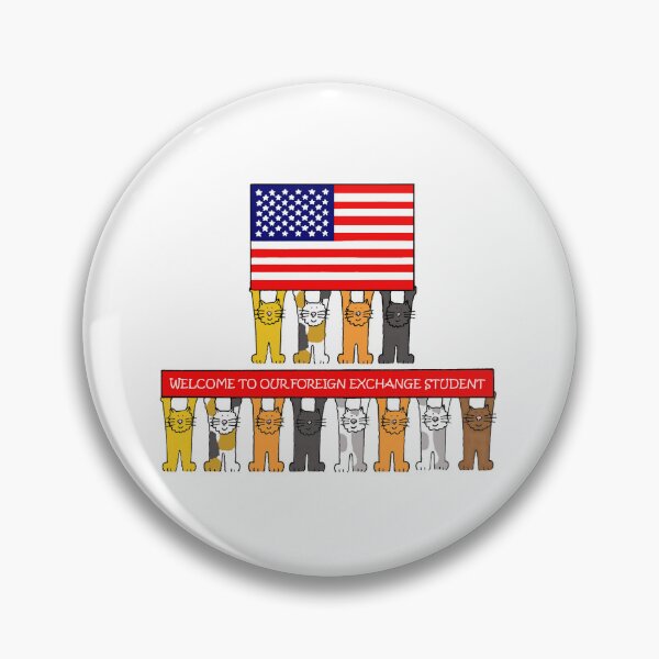 Item preview, Welcome to the USA Foreign Exchange Student designed and sold by KateTaylor.