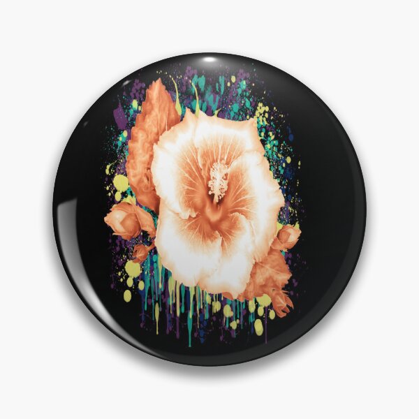 Item preview, Hibiscus Splash Graphic designed and sold by Paula Helit.
