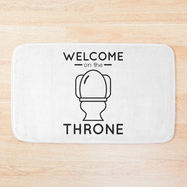 Item preview, Welcome on the Throne Bathroom Decoration designed and sold by Team150Designz.