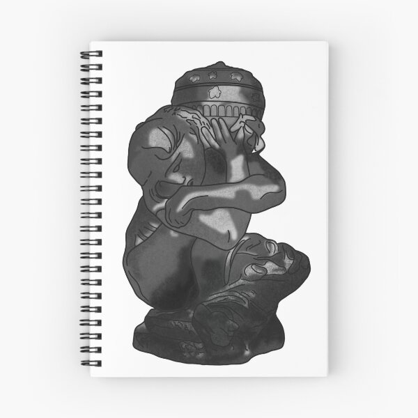 Item preview, Fallen Caryatid Carrying an Urn by Auguste Rodin designed and sold by ArchaeoAndASL.