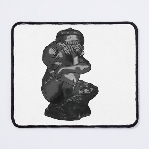 Item preview, Fallen Caryatid Carrying an Urn by Auguste Rodin designed and sold by ArchaeoAndASL.
