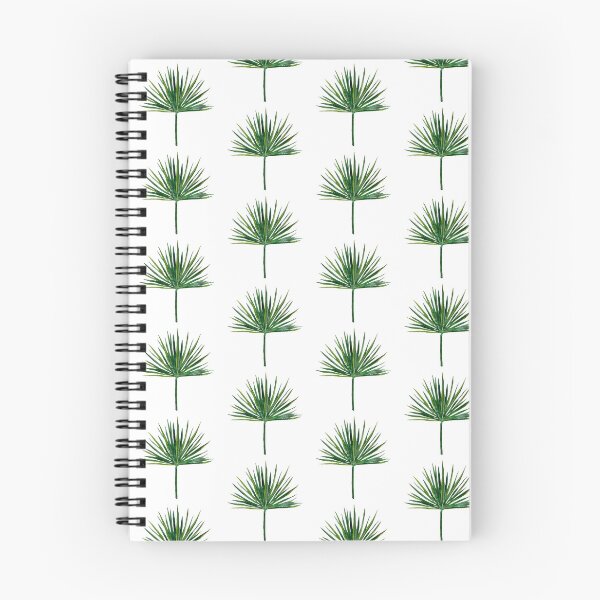 Item preview, Leaf palm seamless pattern watercolor illustration designed and sold by Yana Mustafina | Boho Soulful Designs.