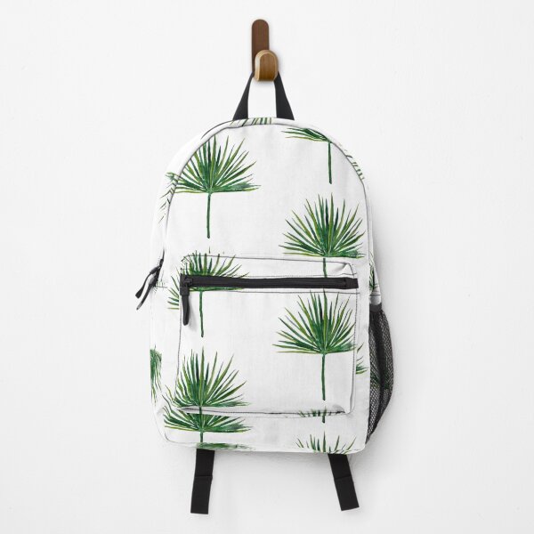 Item preview, Leaf palm seamless pattern watercolor illustration designed and sold by Yana Mustafina | Boho Soulful Designs.