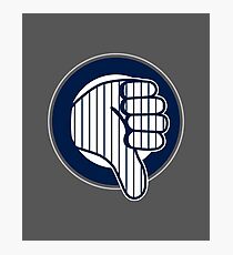 Thumbs Down Photographic Print
