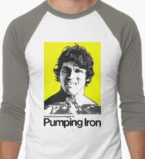 Pumpendes Eisen Baseballshirt mit 3/4-Arm