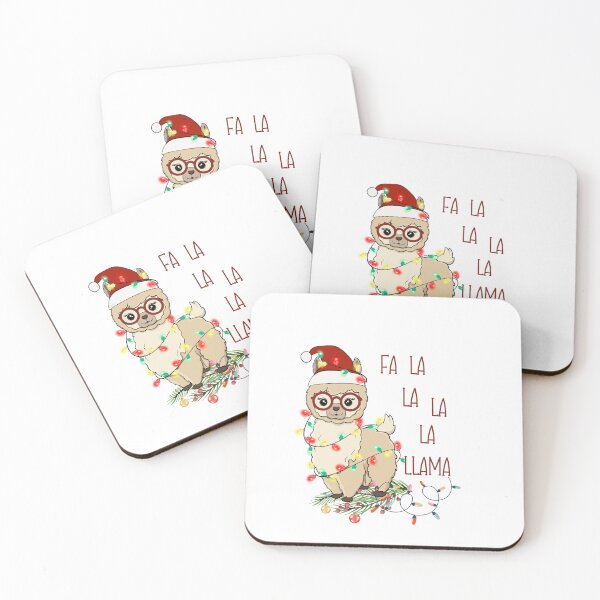 Item preview, Cute Christmas Fa La Llama designed and sold by HappyLifeCreate.