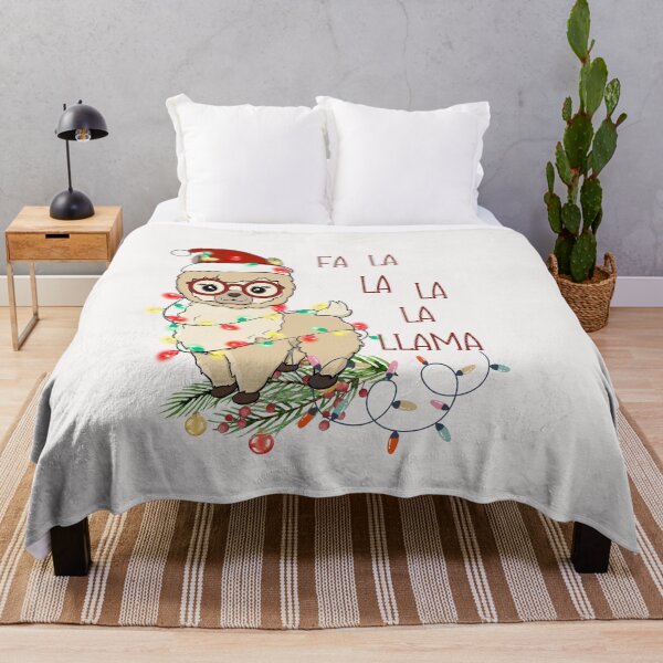 Item preview, Cute Christmas Fa La Llama designed and sold by HappyLifeCreate.