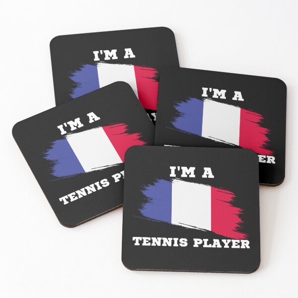 Item preview, French Tennis Player - Tennis Players from France designed and sold by TieBreak-Tennis.