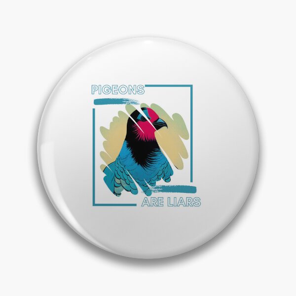 Item preview, Pop Art Pigeons are Liars designed and sold by TheCreativeFab.