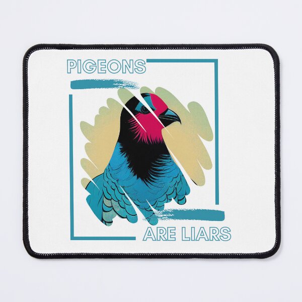 Item preview, Pop Art Pigeons are Liars designed and sold by TheCreativeFab.