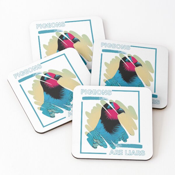 Item preview, Pop Art Pigeons are Liars designed and sold by TheCreativeFab.