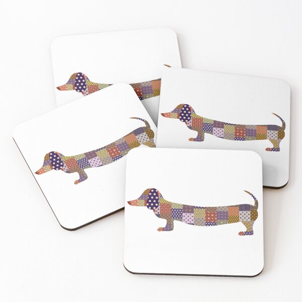 Item preview, Dachshund Patchwork designed and sold by Miaramar.
