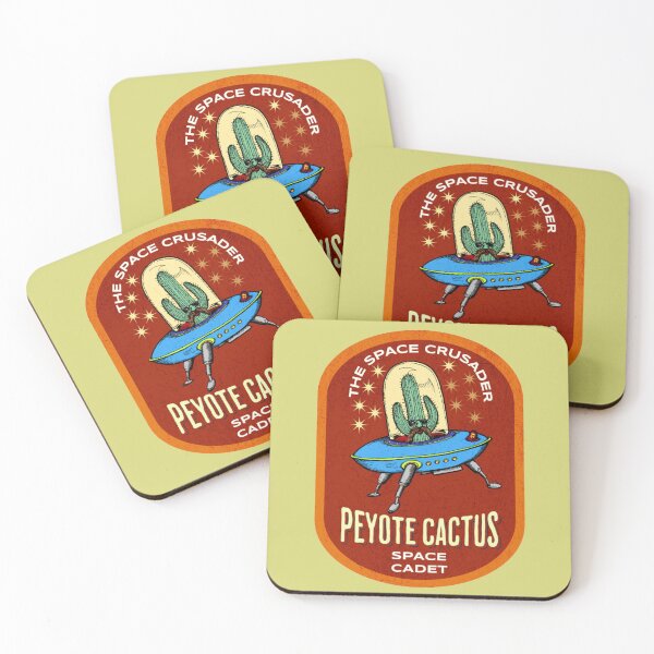 Item preview, The Space Crusader Peyote Cactus In Space designed and sold by dylan150488.