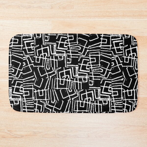 Item preview, Black and White Tribal Seamless Pattern designed and sold by CreativeMagi.