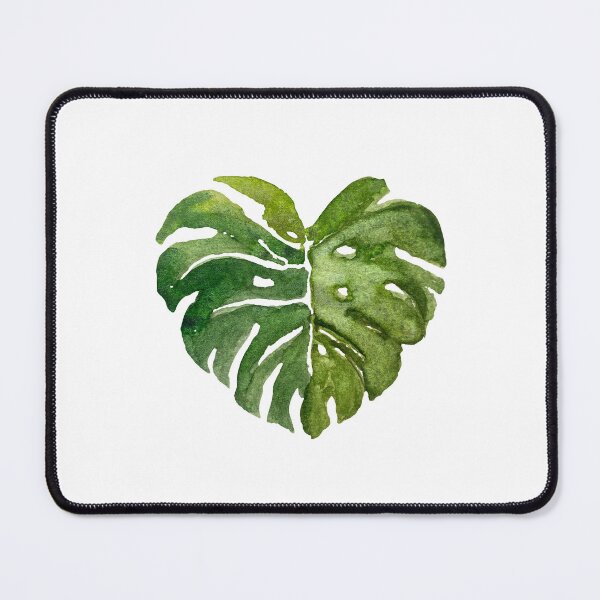 Item preview, Big palm leaf A nice watercolor illustration designed and sold by Yana Mustafina | Boho Soulful Designs.