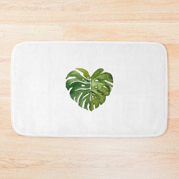 Item preview, Big palm leaf A nice watercolor illustration designed and sold by Yana Mustafina | Boho Soulful Designs.