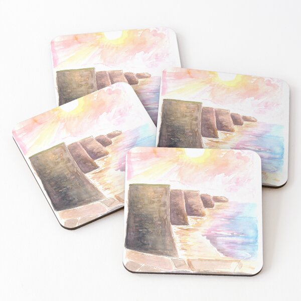 Item preview, Cliffs of Moher bathed in Golden Sunlight on Ireland Wild Atlantic Coast designed and sold by artshop77.